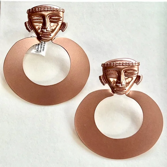 🌺🎉HP🎉🌺 NWT Johanna Ortiz La Foret Rose Gold Earrings - Picture 4 of 16